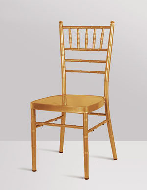 28mm 30mm Tube Party Chiavari Chairs , Tiffany White Wedding Chair