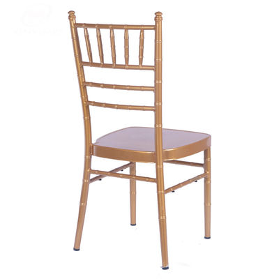 28mm 30mm Tube Party Chiavari Chairs , Tiffany White Wedding Chair